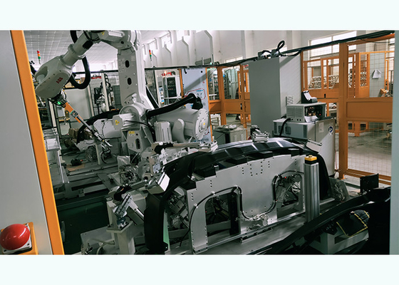 Mesin Pukulan Dan Pengelasan Robot Ultrasonik Fleksibel Untuk Bumper Plastik Mobil