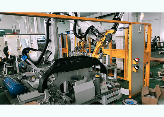 Mesin Pukulan Dan Pengelasan Robot Ultrasonik Fleksibel Untuk Bumper Plastik Mobil