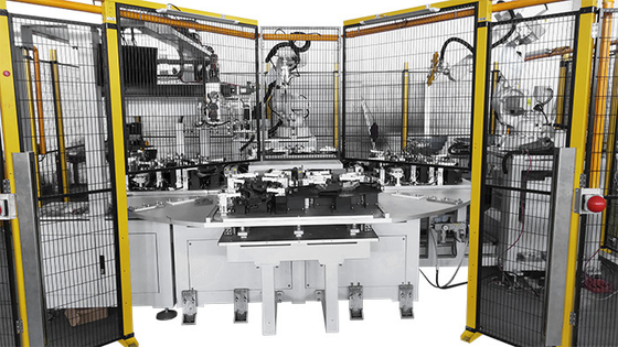 Pengelasan Robot Otomatis Dan Lini Produksi Perakitan Untuk Trim Plastik Otomotif