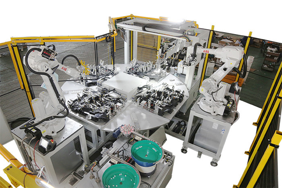 Pengelasan Robot Otomatis Dan Lini Produksi Perakitan Untuk Trim Plastik Otomotif