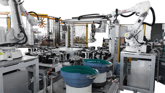 Pengelasan Robot Otomatis Dan Lini Produksi Perakitan Untuk Trim Plastik Otomotif
