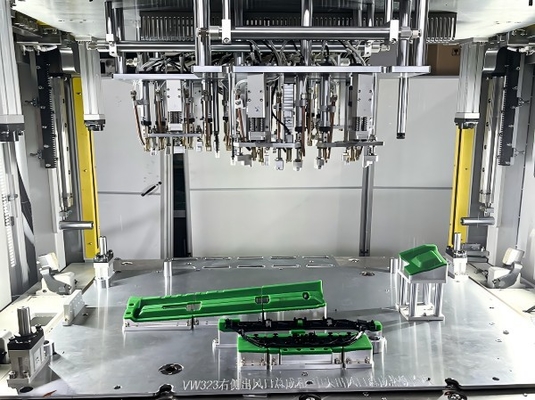 Peralatan pengelasan riveting panas 220V untuk bagian plastik di outlet udara kendaraan