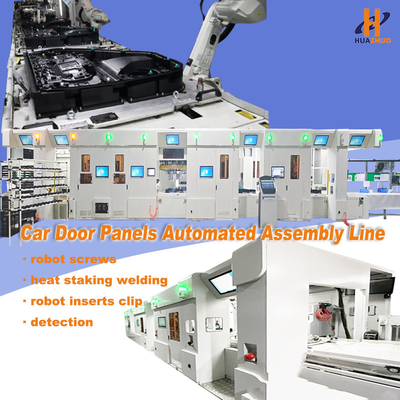 PLC Otomatis Panel Mobil Pintu Assembly Line Untuk Operasi yang lancar