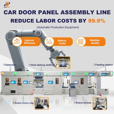 PLC Otomatis Panel Mobil Pintu Assembly Line Untuk Operasi yang lancar