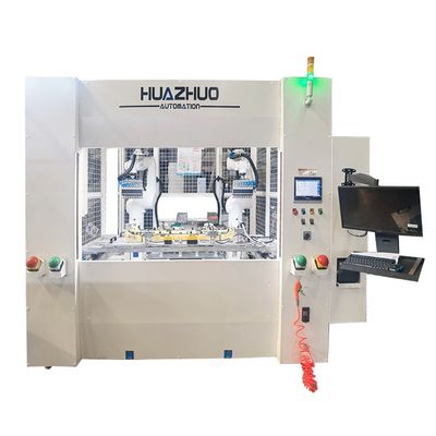 Dual Robot Clip Insertion Cell For Automotive Parts Assembly