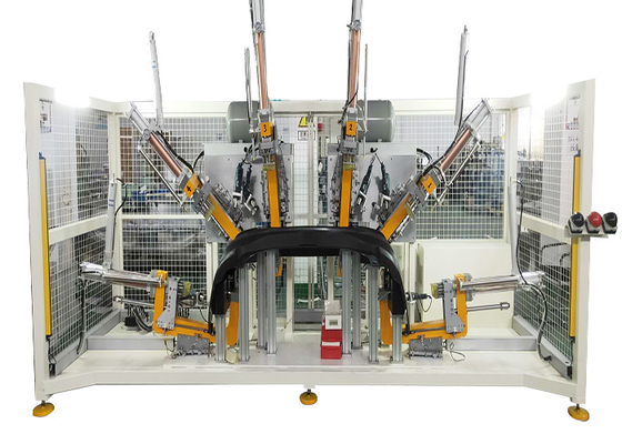 Mesin Las Mobil Servo 3T 850mm Kendaraan Bumper Punching Equipment
