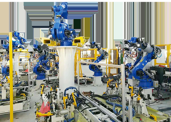 Peralatan Las Otomatis Sandaran Tangan Servo 60HZ Robotic Arm Welder