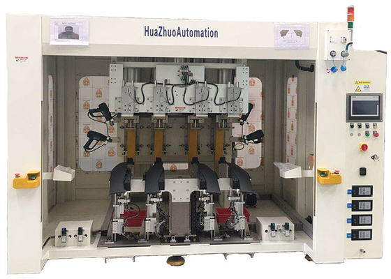 Servo 0.6MPA Ultrasonic Punching Machine Pengelasan Bumper Belakang 3T