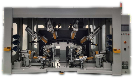Mobil Plastik Bumper Ultrasonic Punching Machine Servo Plastic Punching Equipment