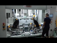 Mesin Pencoblosan dan Pengelasan Terintegrasi untuk Bumper Belakang