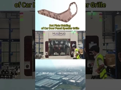 Mesin pengelasan pelat panas servo untuk Penutup tanduk kendaraan