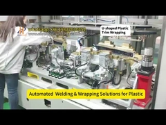 Mesin penutup dan pembungkus plastik otomatis berbentuk U