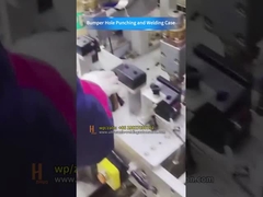 Aplikasi Pengeboran & Pengelasan Otomatis untuk Bumper Otomotif