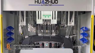 Peralatan Pengelasan & Pengelasan Ultrasonik 3 Stasiun untuk Bumper Belakang Otomotif