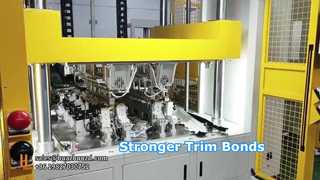 Mesin Laminasi Hot-Press untuk Trim Otomotif yang Dijahit